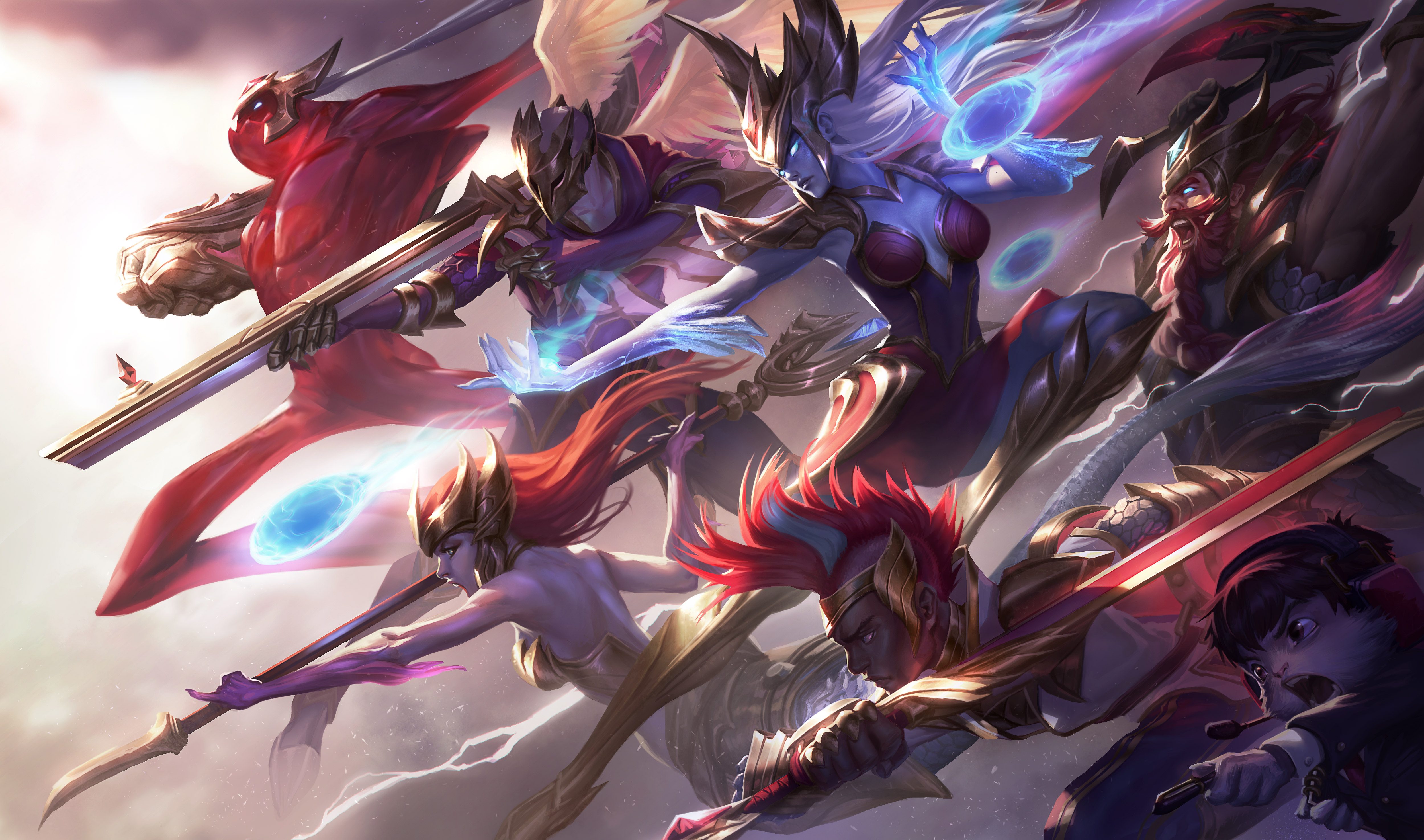 LPL夏季赛登峰组最数据：Light拿下最高场均KDA